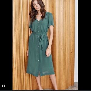 Amour Vert Odessa Cupro Dress